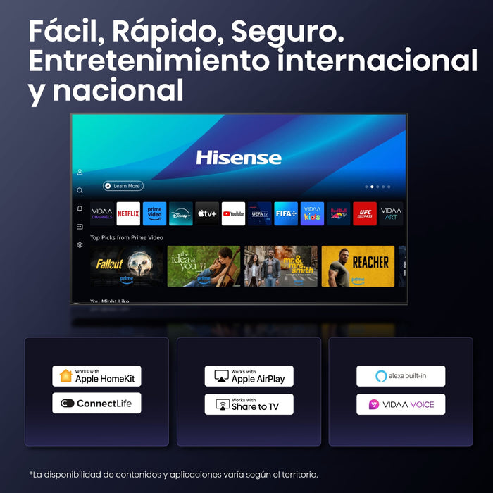EAN 6942351416045 - Hisense 50A6Q Televisor 127 cm (50") 4K Ultra HD Smart TV Wifi Negro 200 cd / m² imagen 10