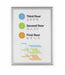 EAN 4005546739571 - Durable 500823 marco para pared 450 x 625 mm Rectángulo Plata Aluminio imagen 3