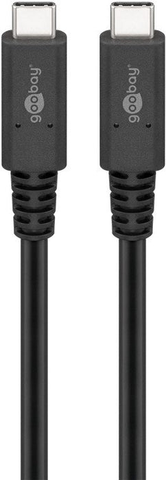 EAN 4040849601965 - Goobay 60196 cable USB 0,8 m USB C Negro imagen 2
