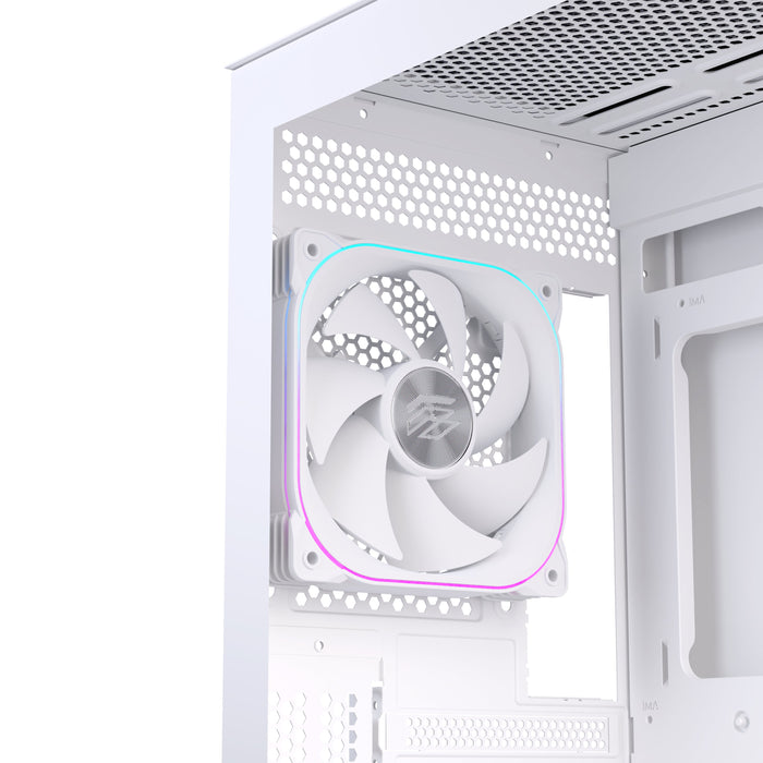 EAN 6977277360028 - Einarex EXCS-PR-51DR-W carcasa de ordenador Midi Tower Blanco imagen 16