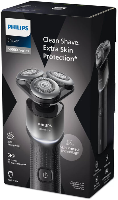 EAN 8720689029131 - Philips X5004/00 afeitadora Máquina de afeitar de rotación Recortadora Azul imagen 3