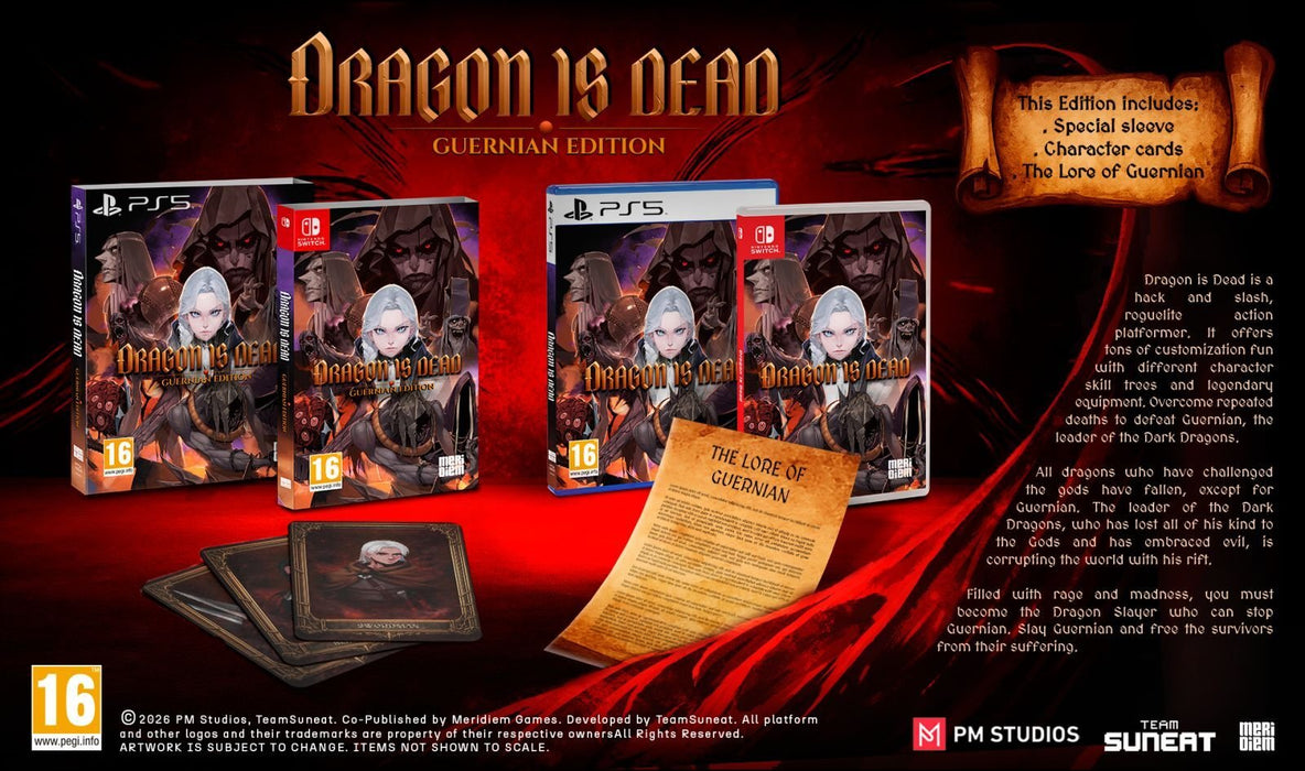 Juego Dragon Is Dead Guernian Edt. Switch