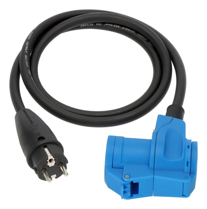 Brennenstuhl Adapter-Cable 1,5m H07rn-F3g2.5 Sw Schuko Ste