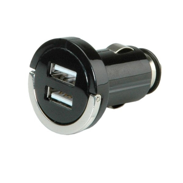 Value Usb Charger Mit Kfz-Stecker, 2 Port, 10w