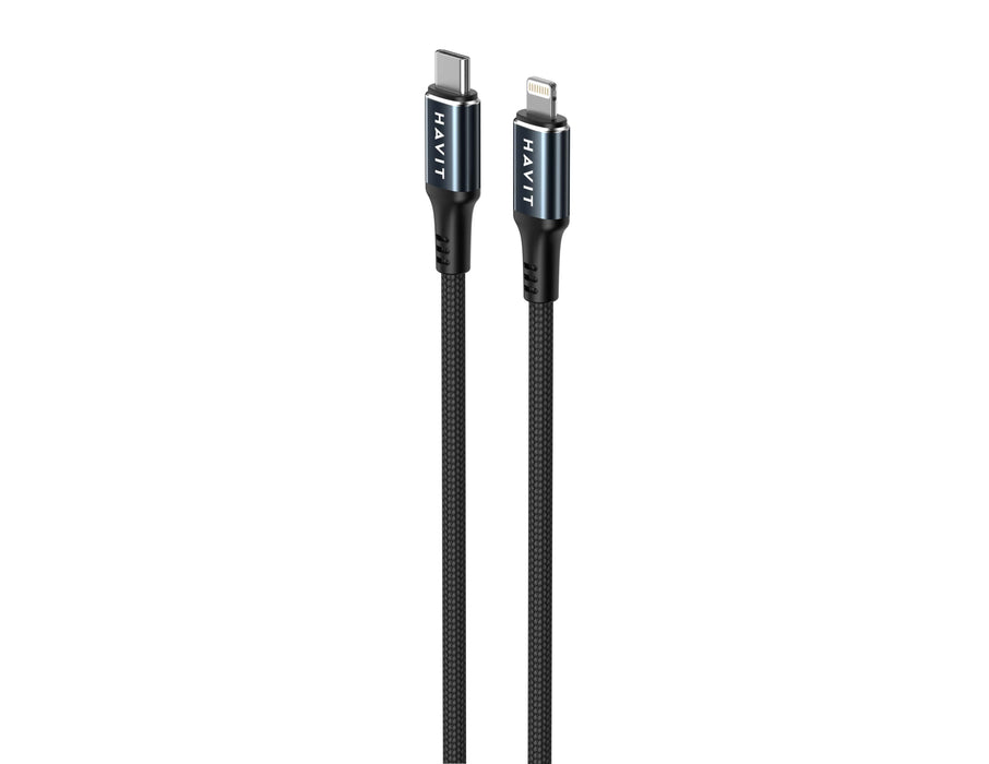 EAN 6939119039783 - Havit 6939119039783 cable de conector Lightning 1 m Negro imagen 3