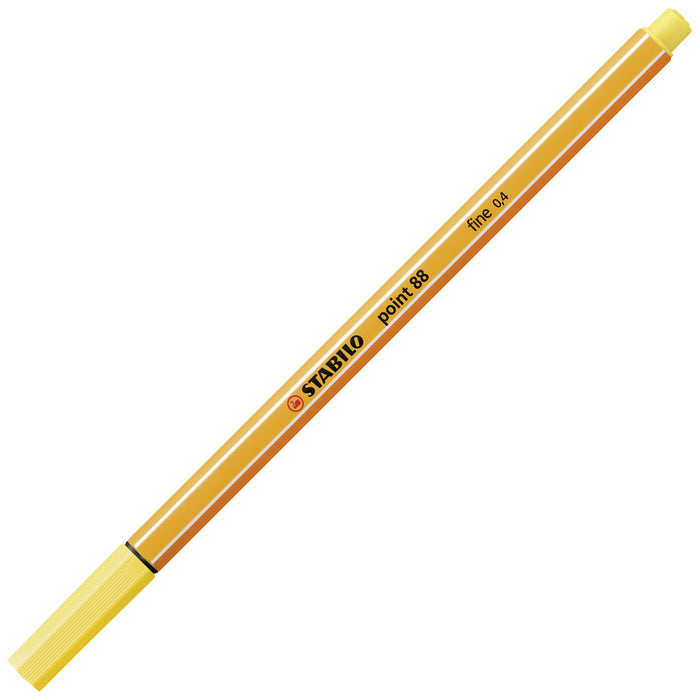 EAN 4006381105293 - STABILO point 88 rotulador de punta fina Amarillo 1 pieza(s) imagen 1