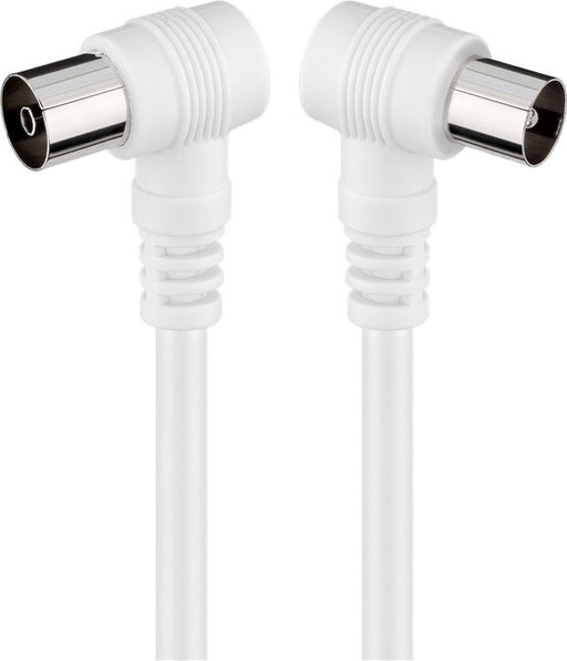EAN 4040849115240 - Goobay 11524 cable coaxial 10 m Blanco imagen 1