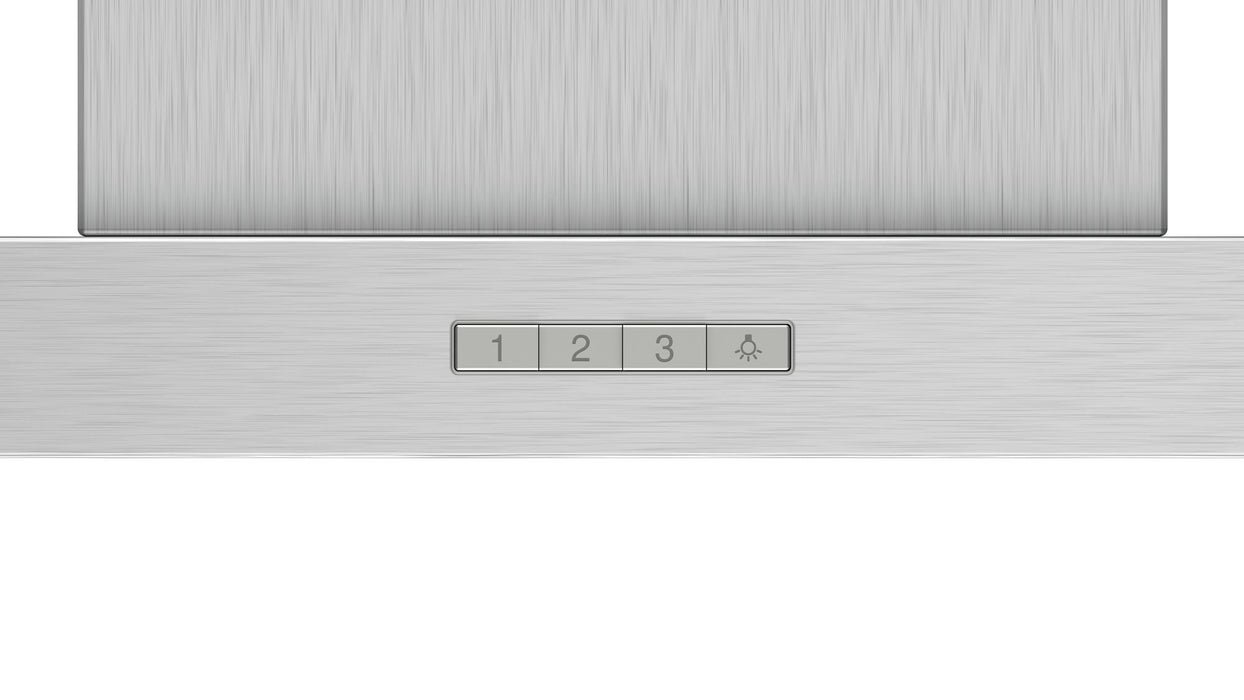 EAN 4242005039586 - Bosch Serie 2 DWB66BC50 campana De pared Acero inoxidable 590 m³/h imagen 3