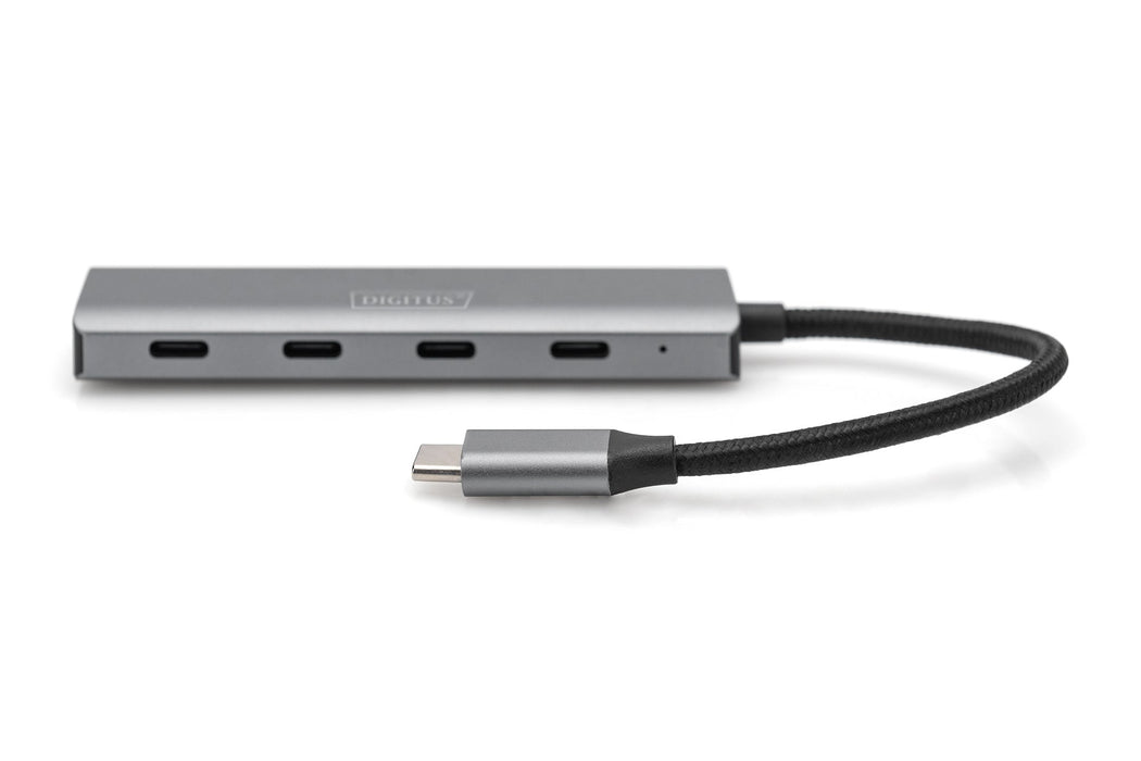 EAN 4016032485773 - Digitus DA-70246 hub de interfaz USB 3.2 Gen 1 (3.1 Gen 1) Type-C 5000 Mbit/s Gris imagen 5