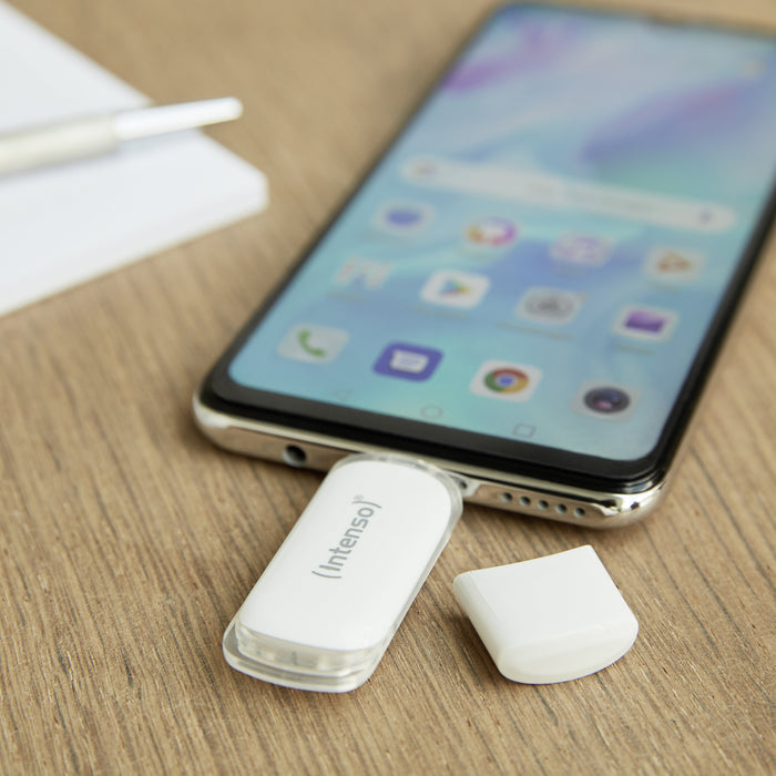 EAN 4034303029631 - Intenso Flash Line unidad flash USB 32 GB USB Tipo C 3.2 Gen 1 (3.1 Gen 1) Blanco imagen 4