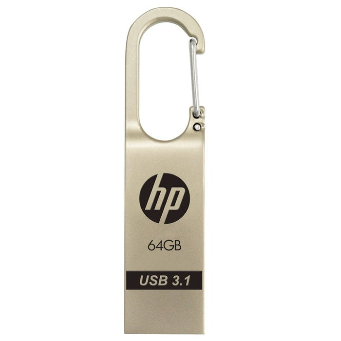 Hp X760w Memoria Usb 3.1 64gb - Diseã±O Metalico Con Clip - Color Oro Claro (Pendrive)