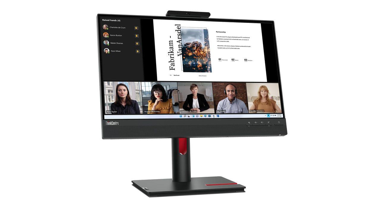EAN 0196804767239 - Lenovo ThinkCentre TIO-22 Gen5 pantalla para PC 54,6 cm (21.5") 1920 x 1080 Pixeles Full HD LED Pantalla  imagen 11