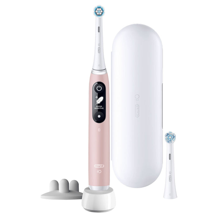 EAN 4210201427384 - Oral-B iO 6S Adulto Cepillo dental vibratorio Rosa, Blanco imagen 2