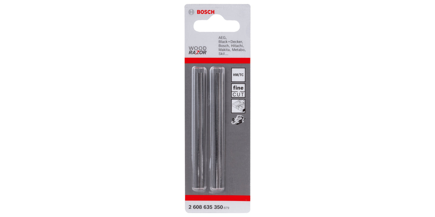 EAN 3165140200639 - Bosch 2 608 635 350 cuchilla para cepilladora 2 pieza(s) 82,4 mm 5,5 mm imagen 2