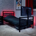 EAN 0094338201222 - X Rocker 2020122 cama Cama para jugar a videojuegos Individual estándar Rectangular imagen 1