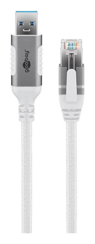 EAN 4040849741593 - Goobay 74159 cable de red Blanco 2 m Cat6 F/UTP (FTP) imagen 2