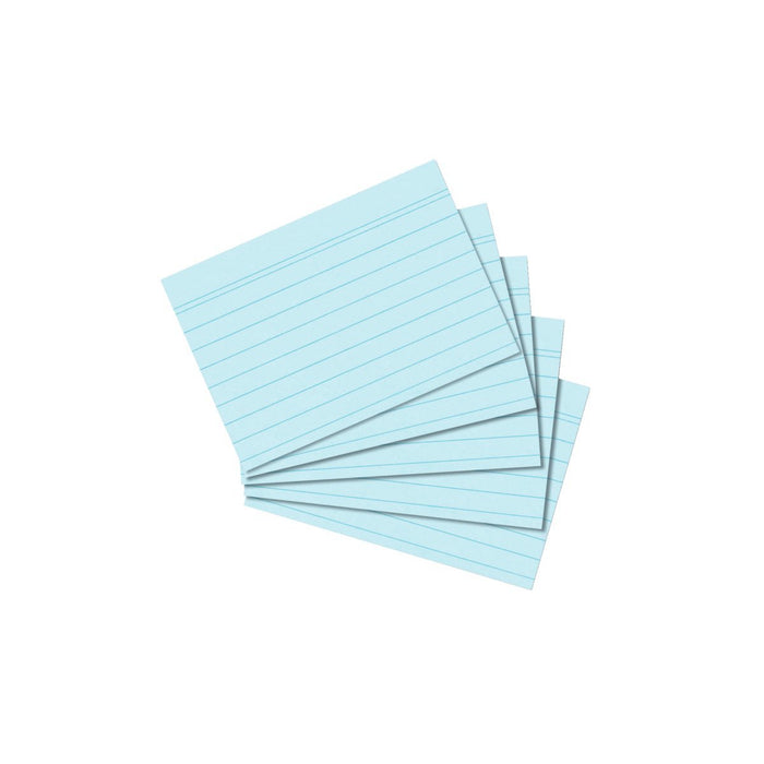 EAN 4008110309330 - Herlitz 10836310 ficha Azul 100 pieza(s) imagen 1