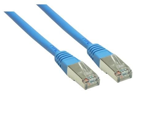 Goodconnections Cable De Red Mit Rastnasenschutz, Cat. 6, S Ftp, Pimf, Pvc, 250mhz, Blau, 0,5m,