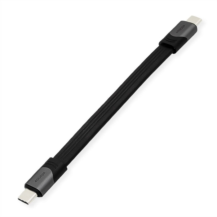EAN 7630049628595 - ROLINE 11029078 cable USB USB4 Gen 3x2 0,15 m USB C Negro imagen 2