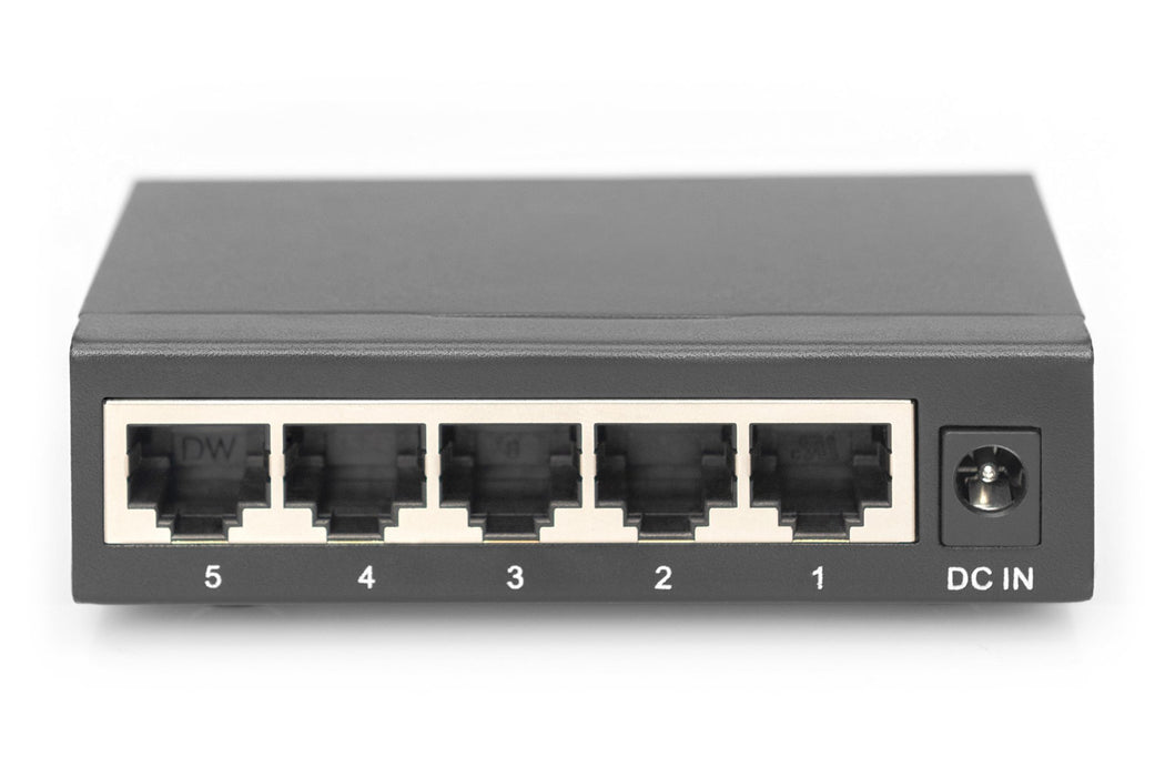EAN 4016032492900 - Digitus DN-80202-1 switch No administrado Gigabit Ethernet (10/100/1000) Negro imagen 4