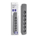 EAN 5901878502779 - Qoltec 50277 base múltiple 1,8 m 6 salidas AC Interior Gris imagen 1
