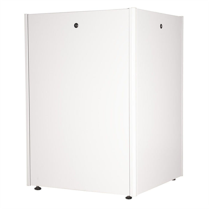 Roline 19-Zoll Netzwerkschrank Basic 22 He, 800x800 Bxt Glastr Grau