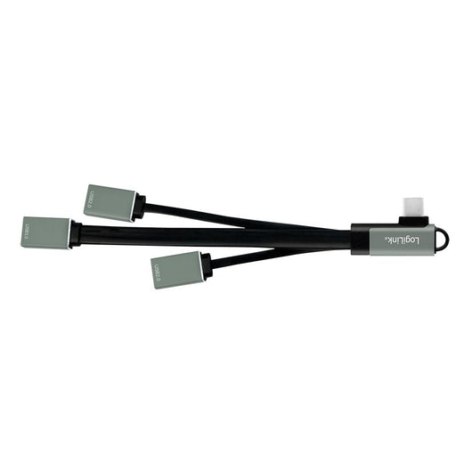 EAN 4052792057829 - LogiLink UA0361 hub de interfaz USB 3.2 Gen 1 (3.1 Gen 1) Type-C 5000 Mbit/s Plata imagen 2