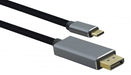 EAN 4005938883653 - Helos 288365 adaptador de cable de vídeo 1,8 m USB C DisplayPort Negro imagen 1
