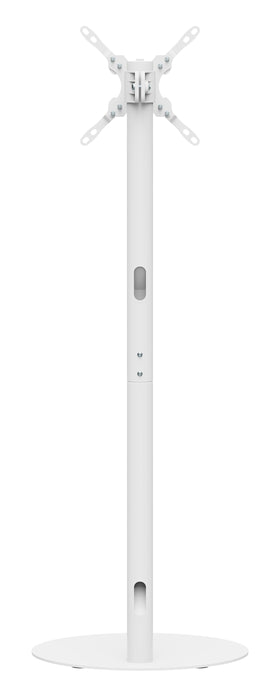 M Pro Series - Single Pole  Floorbase 2 White