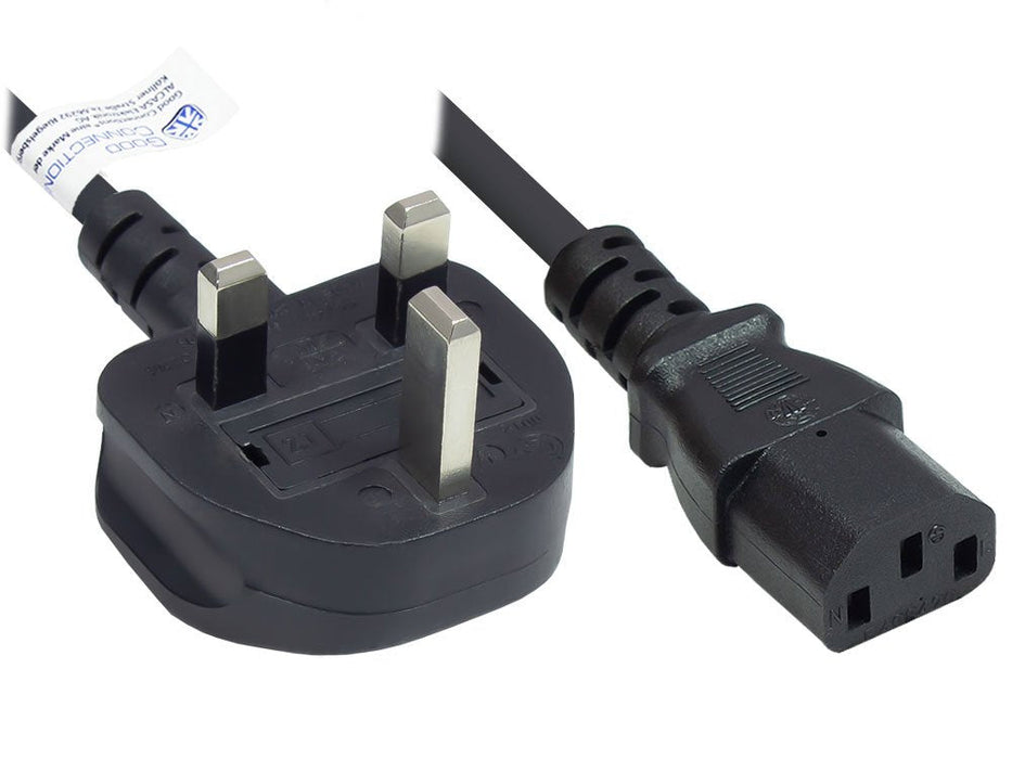Good Connections Netzcable England Uk An C13 Schw. 3m