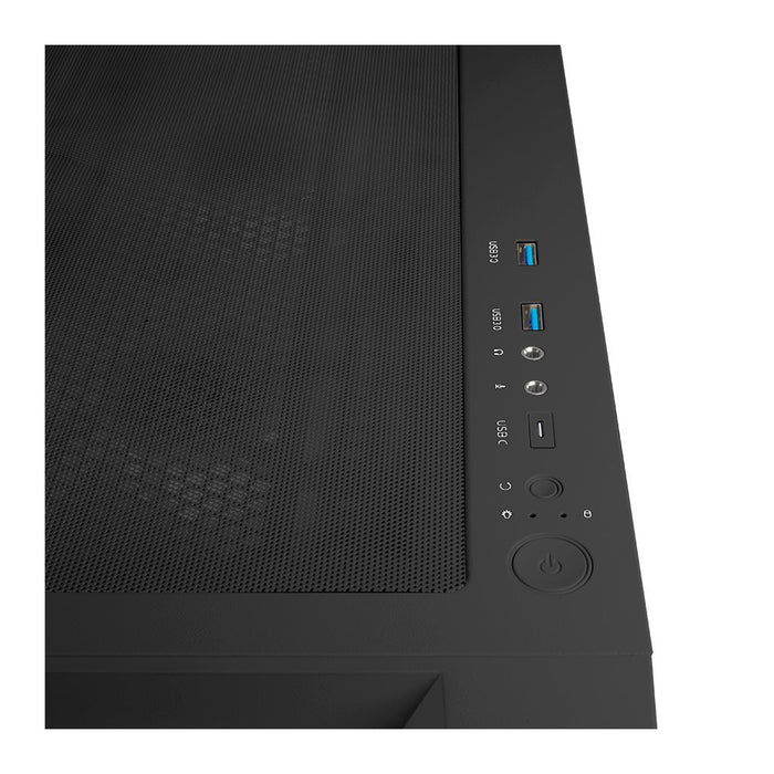 EAN 6974560222575 - ABYSM Danube Mura BX300 Black ARGB Torre Negro imagen 4