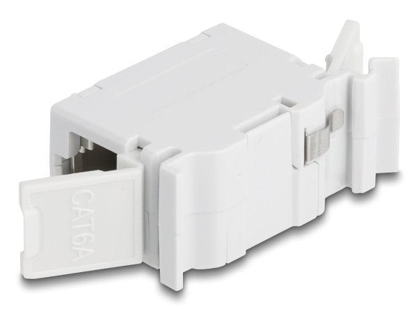 Delock Rj45 Kupplung Cat.6a Hembra A Hembra Con Staubschutzklappe