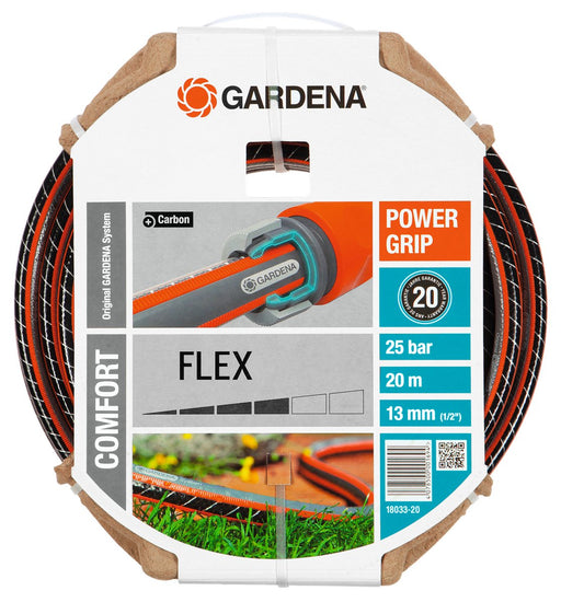 EAN 4078500001694 - Gardena 18033-20 manguera de jardín 20 m Negro, Gris, Naranja imagen 1