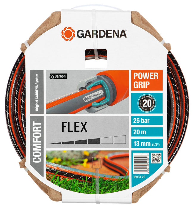 EAN 4078500001694 - Gardena 18033-20 manguera de jardín 20 m Negro, Gris, Naranja imagen 1