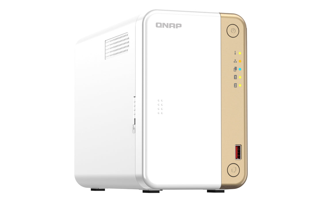 Nas Qnap Ts-262-4g  2xhdd-Bay 1x2.5gbe 4xusb