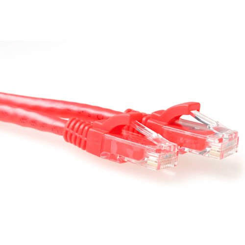 Rojo 1.5 Meter U Utp Cat6 Patch Cable Snagless With Rj45 Connectors