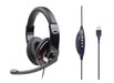 EAN 8716309077248 - Gembird MHS-U-001 auricular y casco Auriculares Alámbrico Diadema Llamadas/Música Negro imagen 2