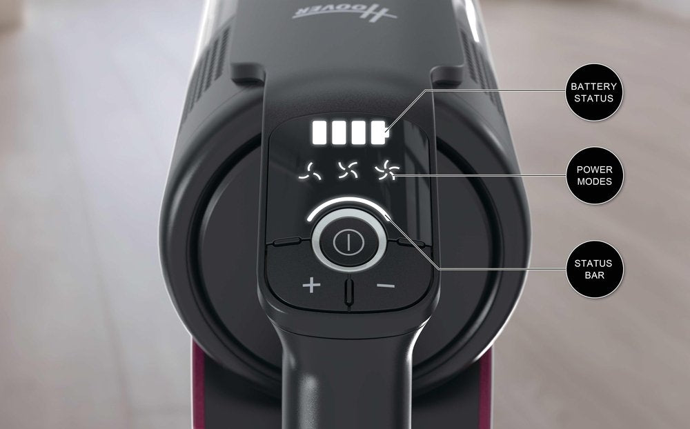 Hoover Hf610hx 011 Vacuum Cleaner, Handstick, Cordless, Operating Time 40 Min, Dust Container 0.7 L, Black