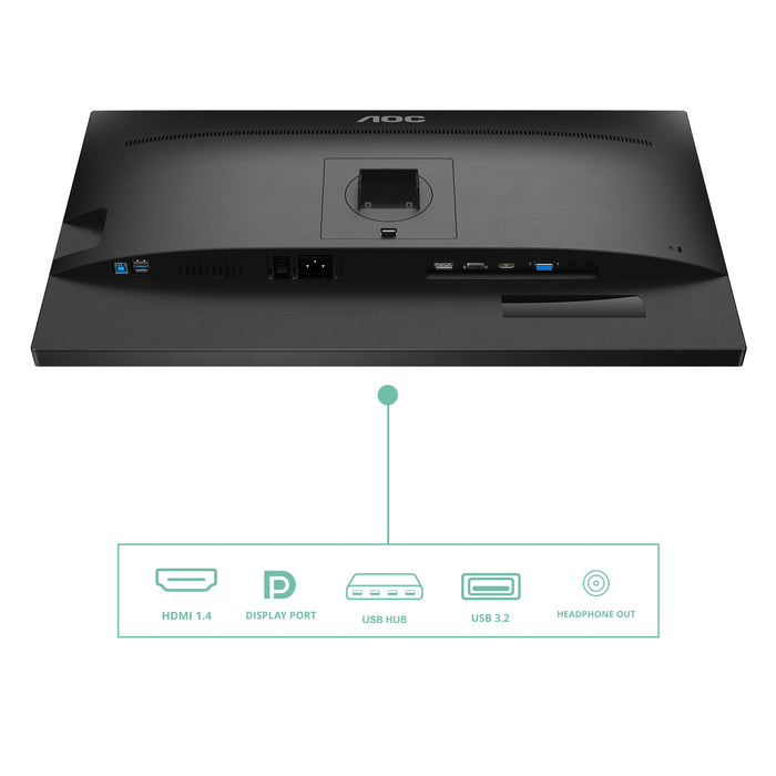 EAN 4038986187329 - AOC P2 27P2Q pantalla para PC 68,6 cm (27") 1920 x 1080 Pixeles Full HD LED Negro imagen 4