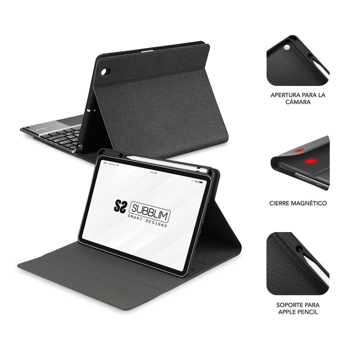 EAN 8436586743659 - SUBBLIM Funda Tablet KEYTAB ProBT Touchpad Ipad 10,9/11 10a/11a Gen NEGRA imagen 10