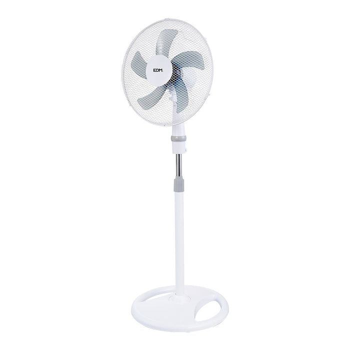 Ventilador 3 En 1, Blanco, Potencia 45 W, Aspas Ø40 Cm, Altura Regulable 107-133 Cm