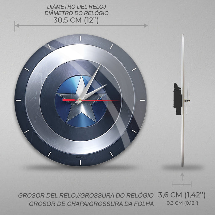 EAN 5903537968452 - ERT Group LCMWCCAPAM022 reloj de mesa o pared Reloj de pared mecánico Círculo Multicolor imagen 3