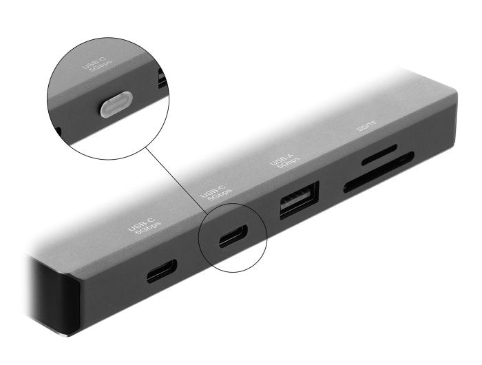 Delock Protección Contra El Polvo Para Usb Type-C Conector Hembra 10 Unidades Silicona Transparente