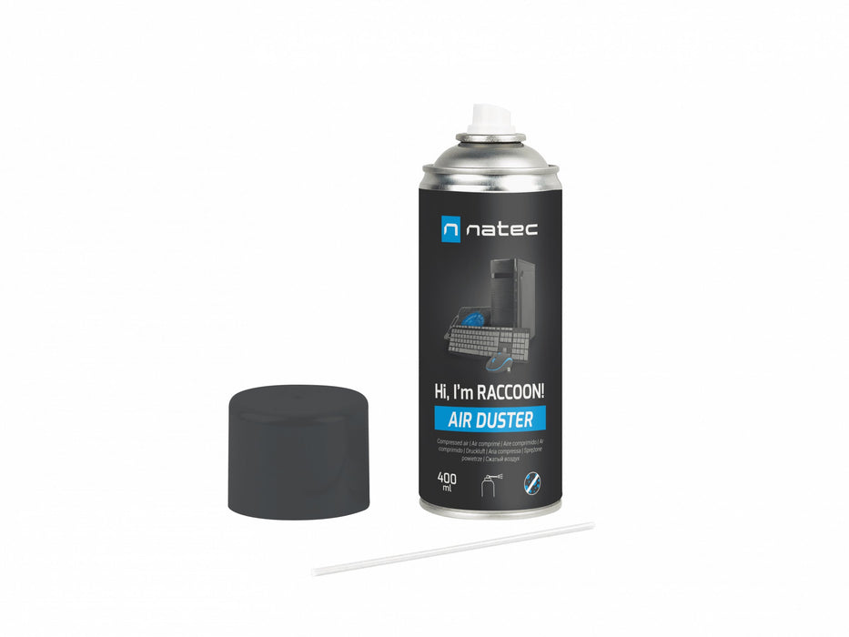 EAN 5901969444001 - NATEC Raccoon 400 limpiador de aire comprimido 400 ml imagen 2