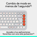 EAN 5099206127456 - Logitech 920-013069 teclado Universal Bluetooth QWERTY Español Blanco imagen 14