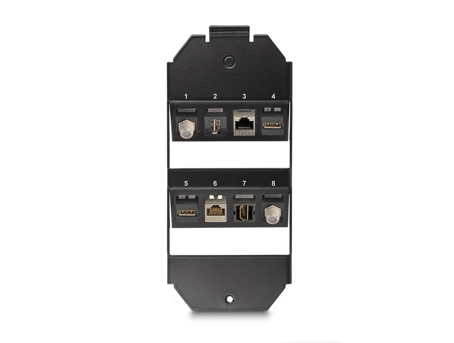 Delock 88062 Montaje Keystone De 8 Puertos Para Tanque De Piso