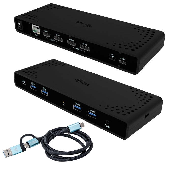 EAN 8595611707100 - i-tec CADUA4KDOCKPDB base para portátil y replicador de puertos Alámbrico USB 3.2 Gen 1 (3.1 Gen 1) Type- imagen 1
