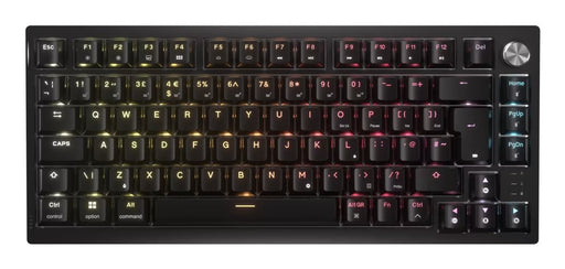 EAN 0840440484530 - Corsair K65 PLUS teclado Juego USB + RF Wireless + Bluetooth QWERTY Inglés de EE. UU. Negro imagen 1