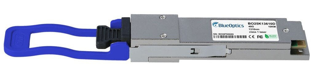 Blueoptics Meraki Ma-Qsfp-40g-Lr4 Blueoptics Bo25k13610d Qsfp Transceiver, 40gbase-Lr4, Singlemode Fiber, 4xwdm, 10km
