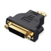 EAN 6922794737952 - Vention ECCB0 cambiador de género para cable DVI(24+5) Negro imagen 3